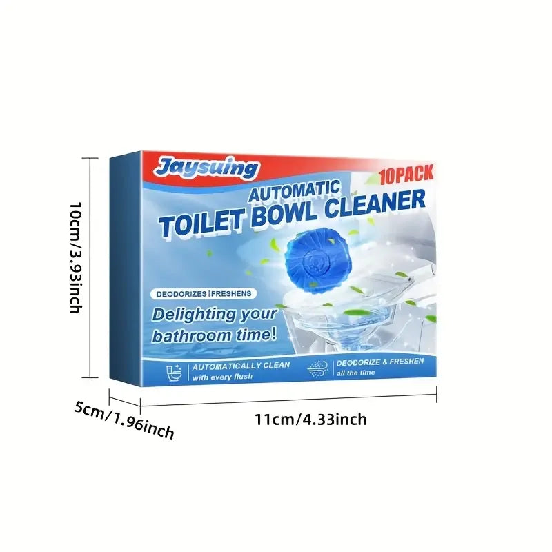 Toilet Cleaning Tablet-Toilet Deodorizer Bathroom Cleaner Tablet Pack of 1 (10pc)