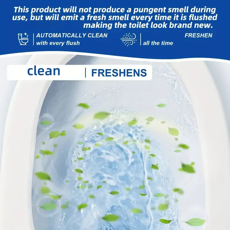 Toilet Cleaning Tablet-Toilet Deodorizer Bathroom Cleaner Tablet Pack of 1 (10pc)