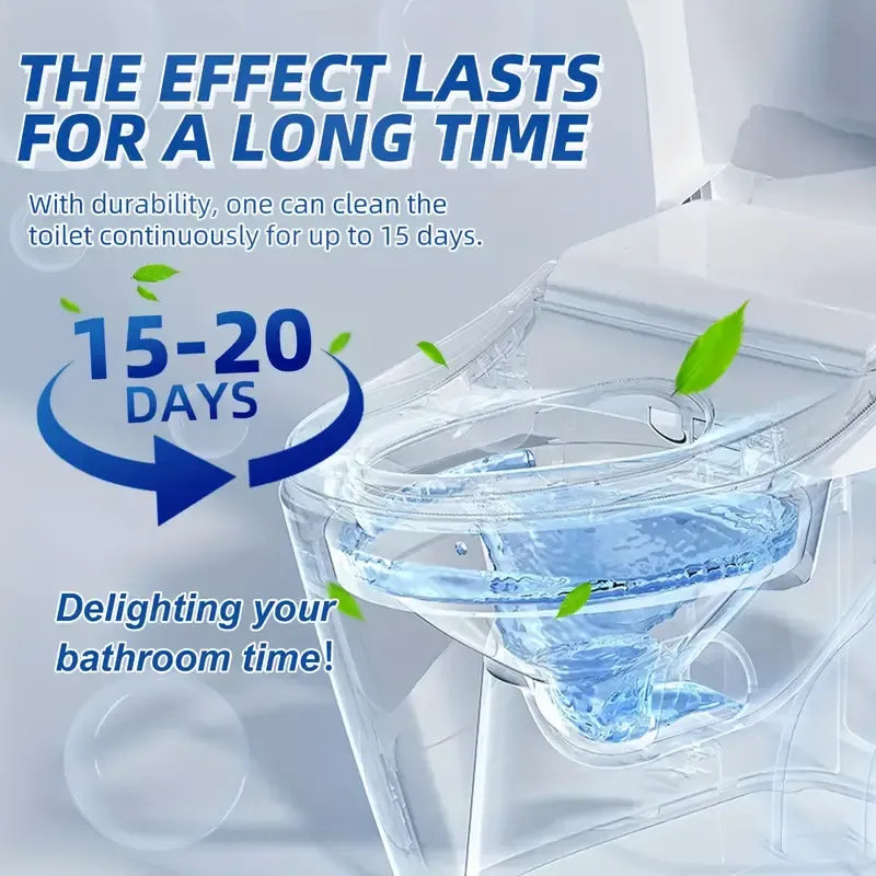 Toilet Cleaning Tablet-Toilet Deodorizer Bathroom Cleaner Tablet Pack of 1 (10pc)