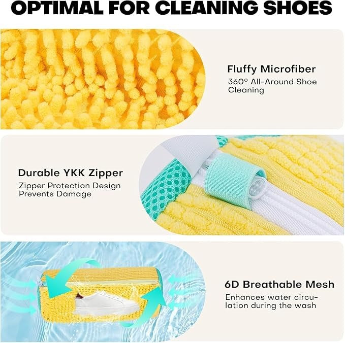 Shoe Washing Machine Bag