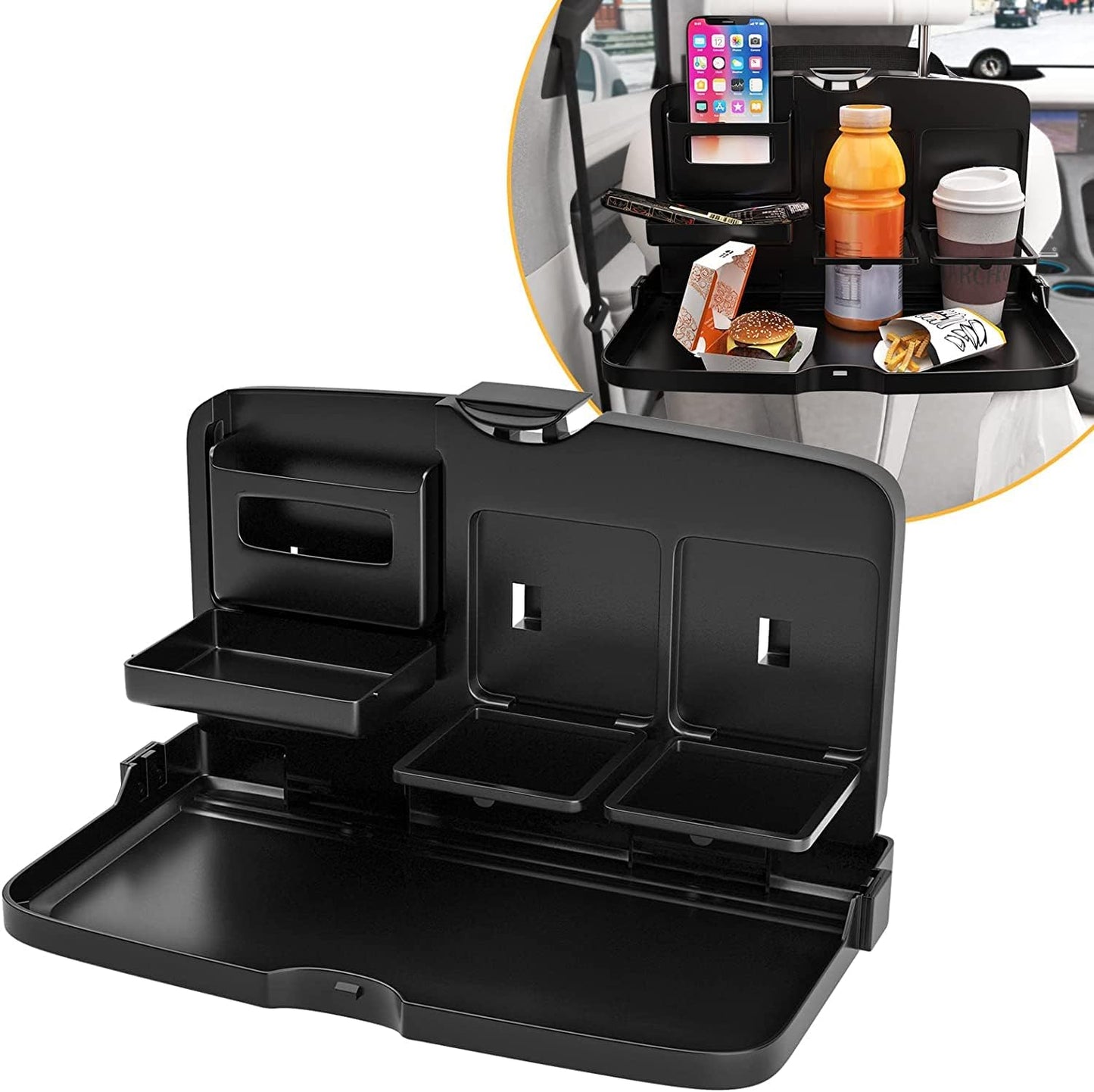 Large Size Multifunctional Car Back Seat Tray- Fit for all cars| BUY 1 GET 1 FREE