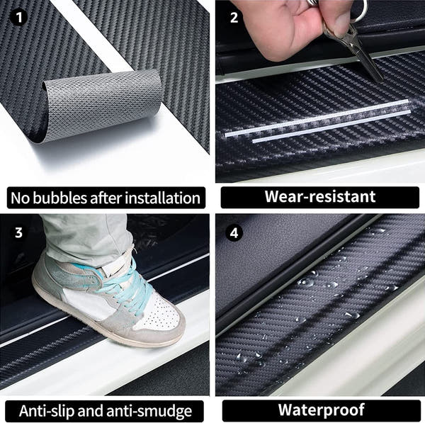 Carbon Fibre Door Sill Protector™