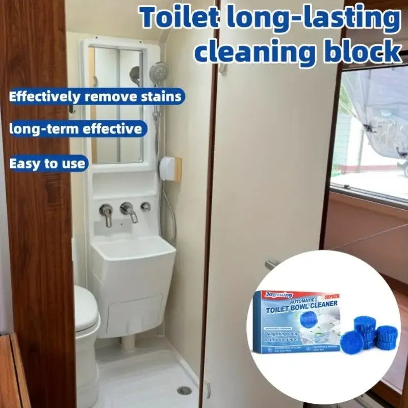 Toilet Cleaning Tablet-Toilet Deodorizer Bathroom Cleaner Tablet Pack of 1 (10pc)