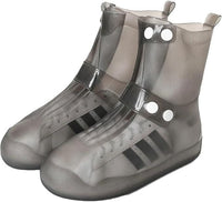Silicone Rain Shoe Covers (Free Size - Fit For All)-10 inch tall