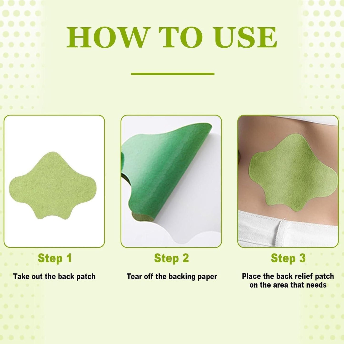 Natural Knee Pain Relief Patch