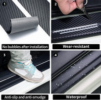 Carbon Fibre Door Sill Protector™
