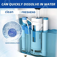 Toilet Cleaning Tablet-Toilet Deodorizer Bathroom Cleaner Tablet Pack of 1 (10pc)